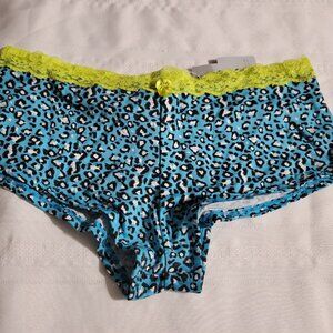 New York Elegance Size 6 7 or 10 Choice Animal Print Boyshort NWT Panty